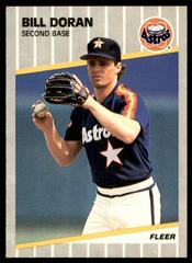 Bill Doran #357 Baseball Cards 1989 Fleer Prices