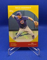 Nico Hoerner [Autograph] Baseball Cards 2022 Topps 582 Montgomery Club Set 5 Prices