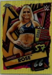Mandy Rose [Yellow] Wrestling Cards 2021 Topps Slam Attax Chrome WWE Prices