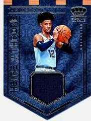 Ja Morant Basketball Cards 2019 Panini Crown Royale Heirs to the Throne Prices