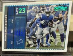 D'Andre Swift [Platinum] #GDT-DSW Football Cards 2022 Panini Contenders Game Day Ticket Prices