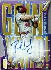 Paul Goldschmidt [Gold] Baseball Cards 2023 Stadium Club Goin' Yard Autographs Prices