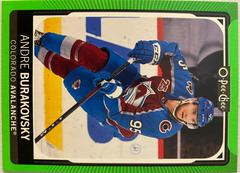 Andre Burakovsky [Neon Green] #218 Hockey Cards 2021 O Pee Chee Prices