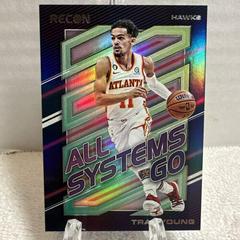 Trae Young #4 Basketball Cards 2022 Panini Recon All Systems Go Prices