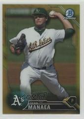 Sean Manaea [Chrome Gold Refractor] #BCP130 Baseball Cards 2016 Bowman Prospects Prices