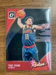 Trae Young [Red] #5 Basketball Cards 2018 Panini Donruss Optic the Rookies Prices