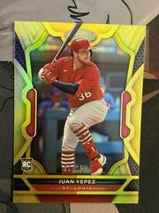 Juan Yepez [Mirror Gold] #16 Baseball Cards 2022 Panini Chronicles Certified Prices