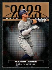 Aaron Judge [Gold] Baseball Cards 2024 Topps Greatest Hits Prices