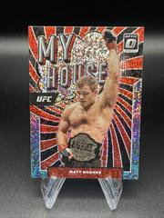 Matt Hughes [White Sparkle] Ufc Cards 2022 Panini Donruss Optic UFC My House Prices