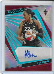 A'ja Wilson [Infinite] Basketball Cards 2022 Panini Revolution WNBA Autographs Prices