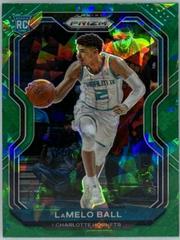 LaMelo Ball [Green Ice Prizm] Basketball Cards 2020 Panini Prizm Prices