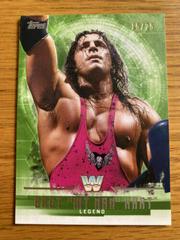 Bret Hart [Green] Wrestling Cards 2017 Topps WWE Undisputed Prices