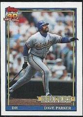 Dave Parker #235 Baseball Cards 1991 O Pee Chee Prices