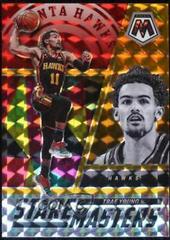 Trae Young [Gold] #16 Basketball Cards 2022 Panini Mosaic Stare Masters Prices