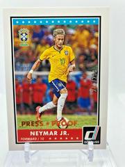 Neymar Jr [Bronze Press Proof] #69 Soccer Cards 2015 Panini Donruss Prices