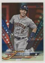 Alex Bregman [Independence Day] #US67 Baseball Cards 2018 Topps Update Prices