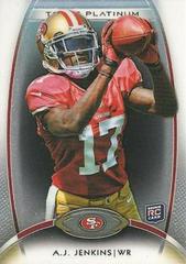 A.J. Jenkins #111 Football Cards 2012 Topps Platinum Prices