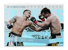 Frankie Edgar vs Sean Sherk Ufc Cards 2010 Topps UFC Main Event Top 10 Fights of 2009 Prices