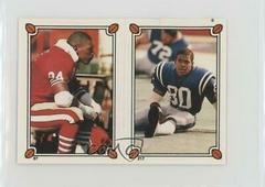 Charles Haley, Bill Brooks Football Cards 1987 Topps Stickers Prices