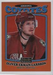 Oliver Ekman Larsson [Rainbow Orange] Hockey Cards 2016 O-Pee-Chee Platinum Retro Prices