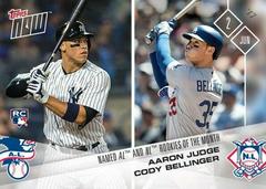 Aaron Judge, Cody Bellinger #207 Baseball Cards 2017 Topps Now Prices