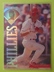Dave Hollins #229 Baseball Cards 1995 Leaf Prices