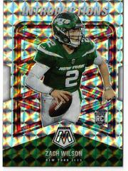 Zach Wilson [Mosaic] #I-2 Football Cards 2021 Panini Mosaic Introductions Prices