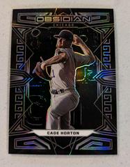 Cade Horton #6 Baseball Cards 2023 Panini Chronicles Obsidian Prices