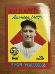 Lou Gehrig [Red] Baseball Cards 2023 Topps 1988 All Star Prices