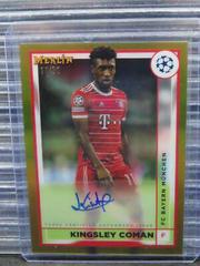 Kingsley Coman [Gold] Soccer Cards 2022 Topps Merlin Chrome UEFA Club Competitions Autographs Prices