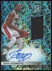 Bam Adebayo [Autograph Jersey Neon Blue] #117 Basketball Cards 2017 Panini Spectra Prices