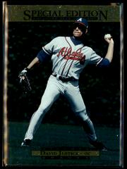 David Justice [Gold] #15 Baseball Cards 1995 Upper Deck Special Edition Prices