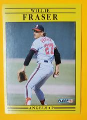 Willie Fraiser #314 Baseball Cards 1991 Fleer Prices