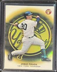 Jorge Posada [Gold Refractor] #84 Baseball Cards 2002 Topps Pristine Prices