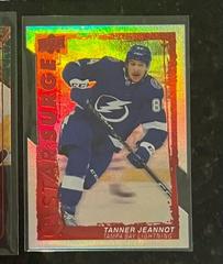 Tanner Jeannot [Red Die Cut] Hockey Cards 2023 Upper Deck Star Surge Prices