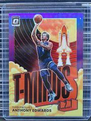 Anthony Edwards [Purple] #11 Basketball Cards 2021 Panini Donruss Optic T Minus 3 2 1 Prices