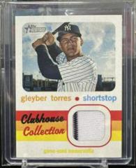 Gleyber Torres Baseball Cards 2020 Topps Heritage Clubhouse Collection Relics Prices