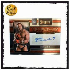 Booker T #LS-BKT Wrestling Cards 2022 Panini Select WWE Legendary Signatures Prices