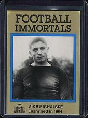 Mike Michalske Football Cards 1985 Football Immortals Prices