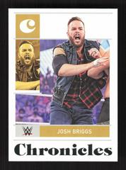 Josh Briggs Wrestling Cards 2022 Panini Chronicles WWE Prices