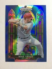 Mike Trout [Blue Prizm] #SG-1 Baseball Cards 2021 Panini Prizm Stained Glass Prices