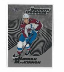 Nathan MacKinnon #SG12 Hockey Cards 2022 Upper Deck Smooth Grooves Prices