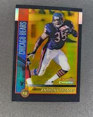 Anthony Thomas [Gold Refractor] #52 Football Cards 2002 Bowman Chrome Prices