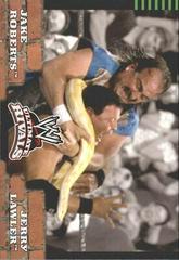 Jake Roberts vs. Jerry Lawler Wrestling Cards 2008 Topps WWE Ultimate Rivals Prices
