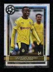 Youssoufa Moukoko #68 Soccer Cards 2020 Topps Museum Collection UEFA Champions League Prices