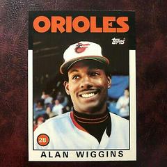 Alan Wiggins #508 Baseball Cards 1986 Topps Tiffany Prices