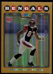 Andre Caldwell [Gold Refractor] #TC212 Football Cards 2008 Topps Chrome Prices