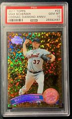 Max Scherzer [Diamond] Baseball Cards 2011 Topps Prices