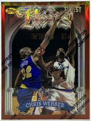 Chris Webber [Refractor w/ Coating] #326 Basketball Cards 1997 Finest Prices
