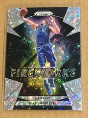 Dirk Nowitzki [Fast Break Prizm] #29 Basketball Cards 2018 Panini Prizm Fireworks Prices